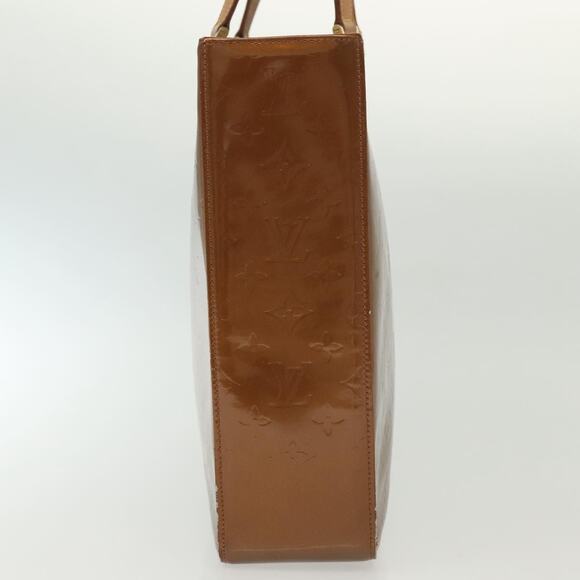 LOUIS VUITTON Monogram Vernis Columbus Tote Bag Bronze M91134 - Picture 6 of 13
